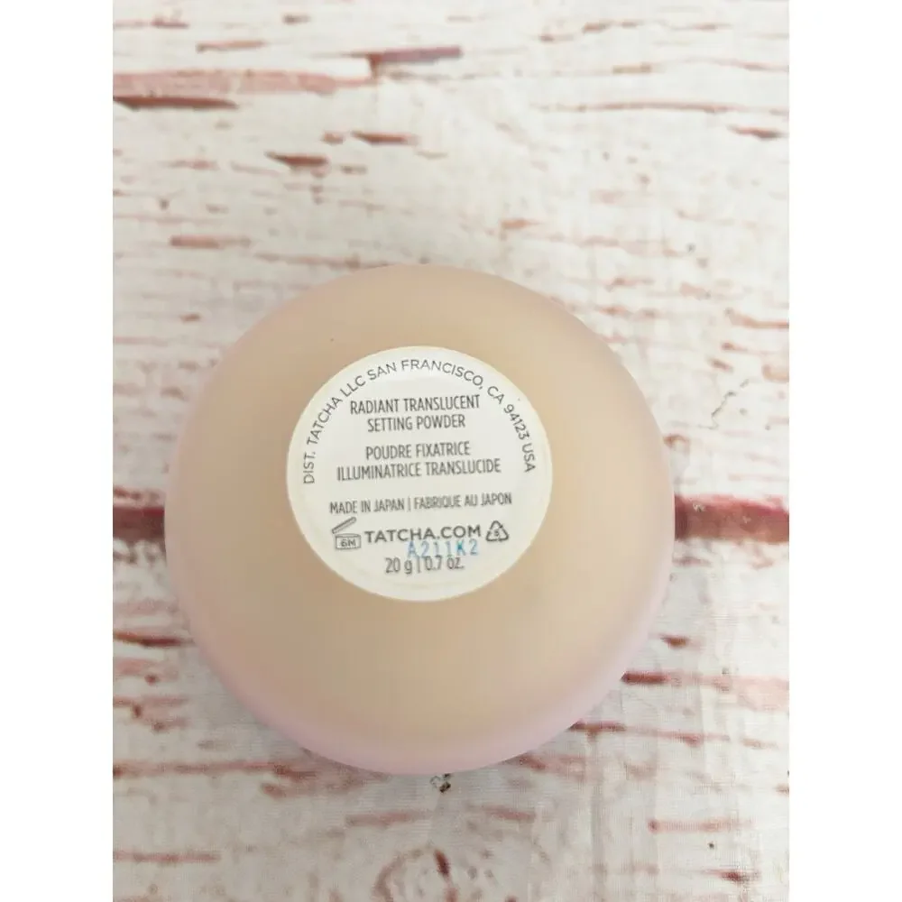 TATCHA The Silk Powder Protective Setting Powder Full Size 20g 0.7 oz
